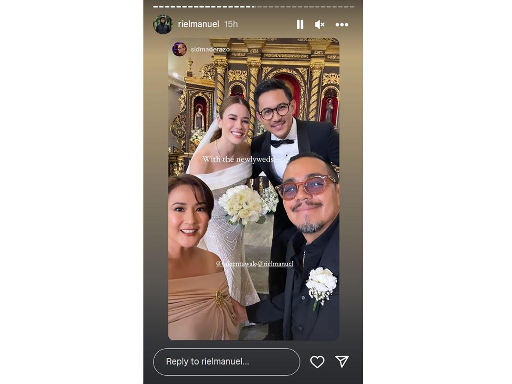 Valeen Montenegro's intimate wedding with Riel Manuel | GMA Entertainment