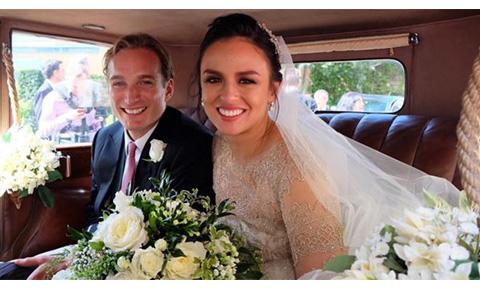 Georgina Wilson and Arthur Burnand