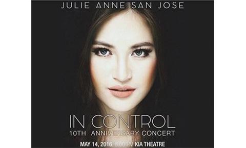 Julie Anne San Jose's in control
