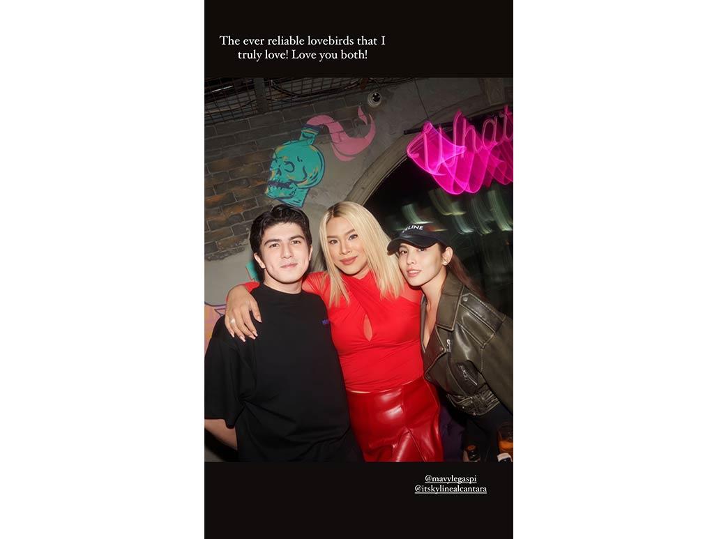 Mavy Legaspi and Kyline Alcantara