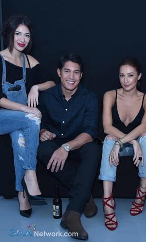 Carla Humphries, Victor Basa and Solenn Heussaff