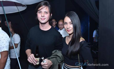 Frank Magalona and Denise Buencamino