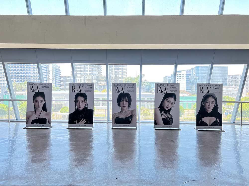 Red Velvet standees