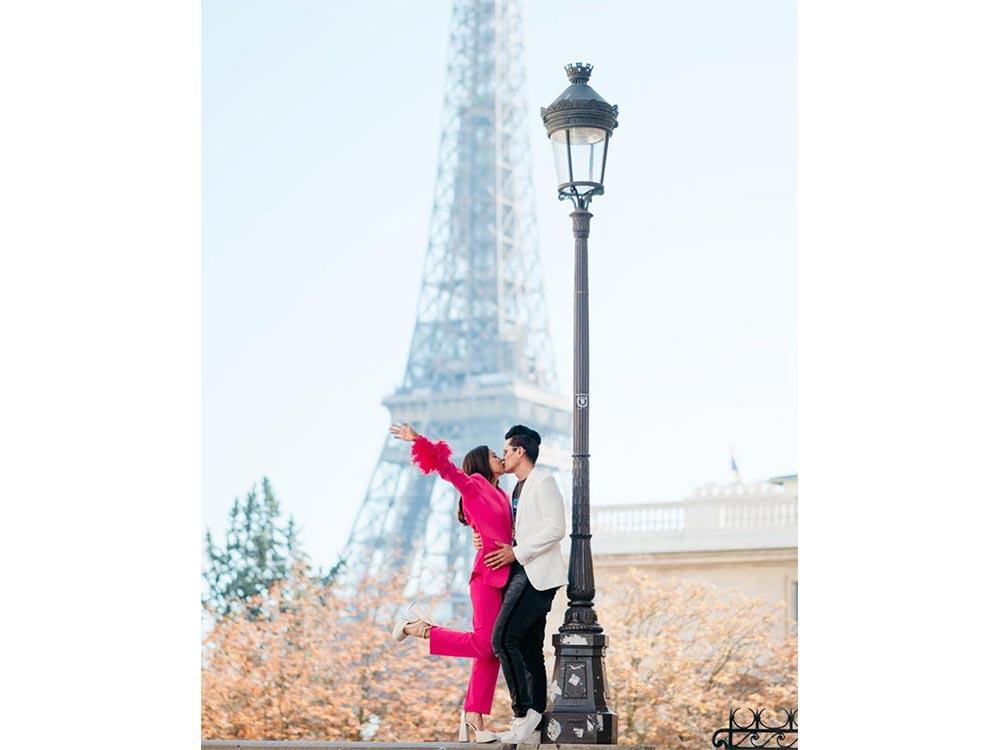 Aubrey Miles and Troy Montero