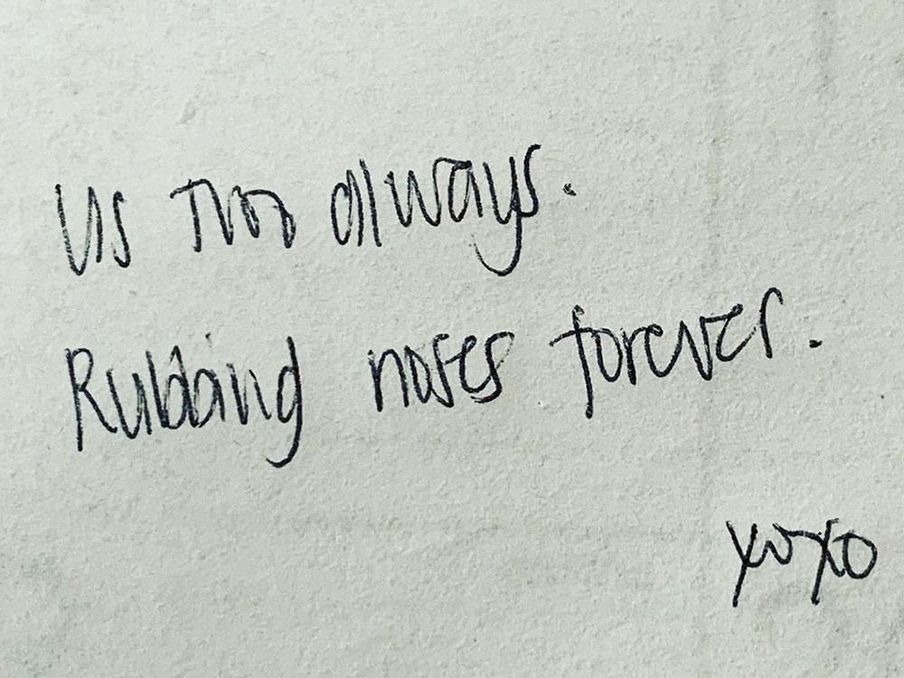 Love letter for mom