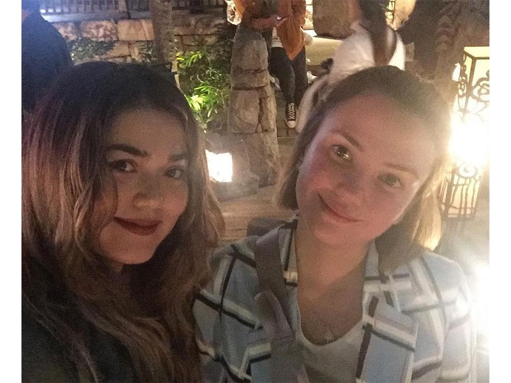 Sarah Christophers and Angelica Panganiban