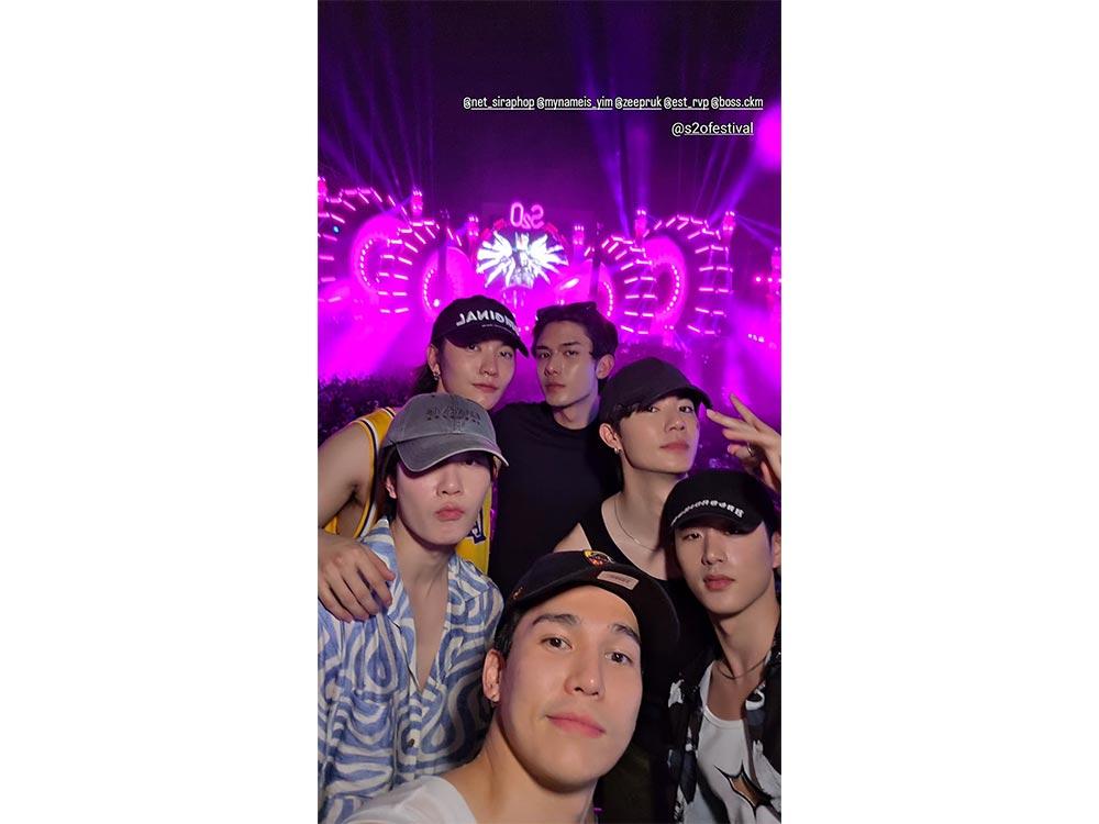 Max Kornthas, Net Siraphop, Pharinyakorn Khansawa, Pruk Panich, Supha Sangaworawong, Boss CKM