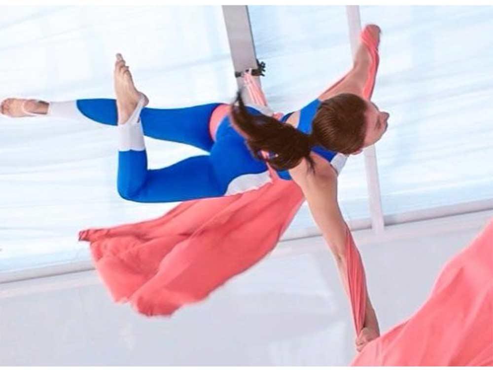 Aerial yoga