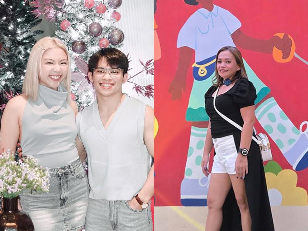 Angelica Yulo, Carlos Yulo and Chloe San Jose