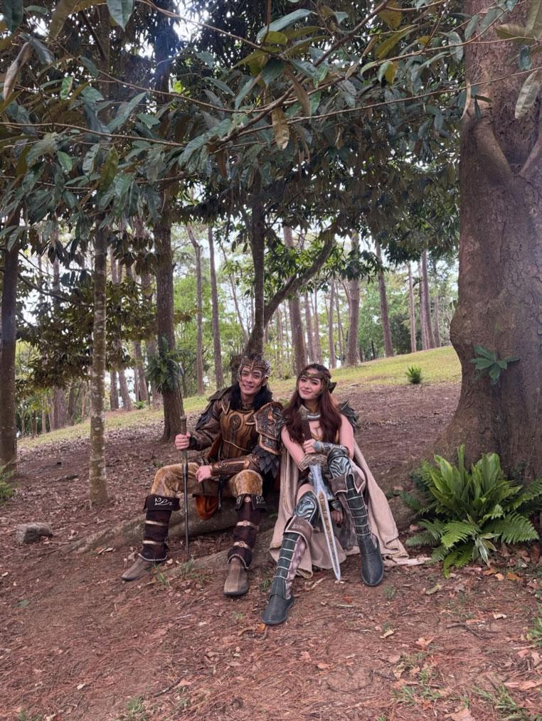 Luis Hontiveros at Ysabel Ortega