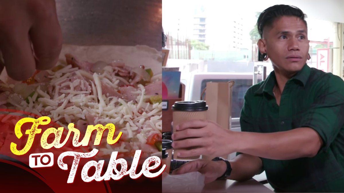 Tortilla Melt ni Chef JR, PERFECT TERNO SA KAPE! | Farm to Table