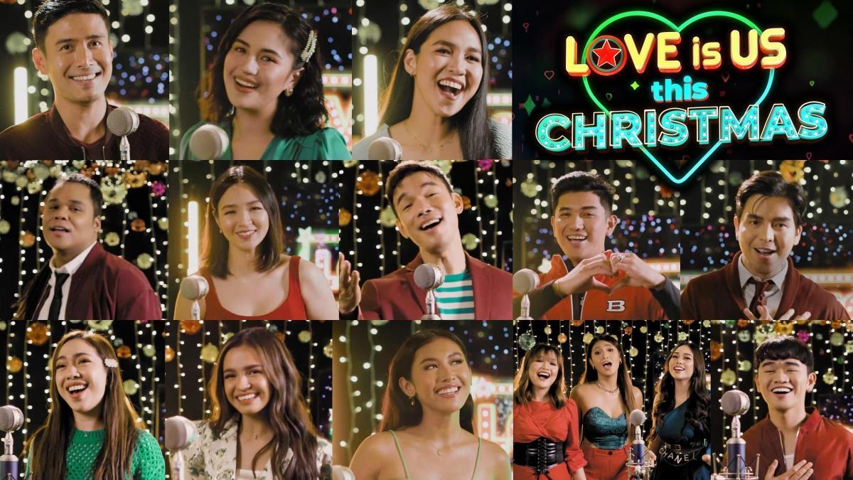 GMA Christmas Station ID 2022 Lyric Video 'Love is Us this Christmas