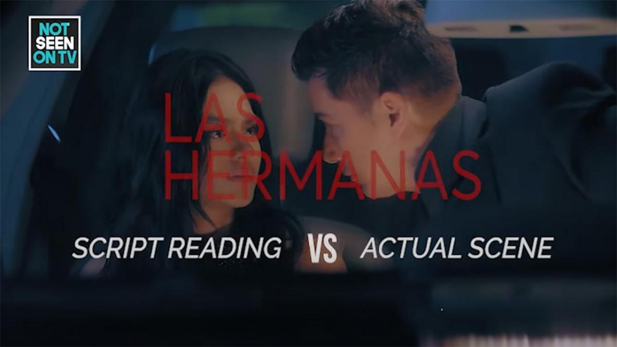 Las Hermanas: Script reading versus actual scene | NSOTV | GMA ...