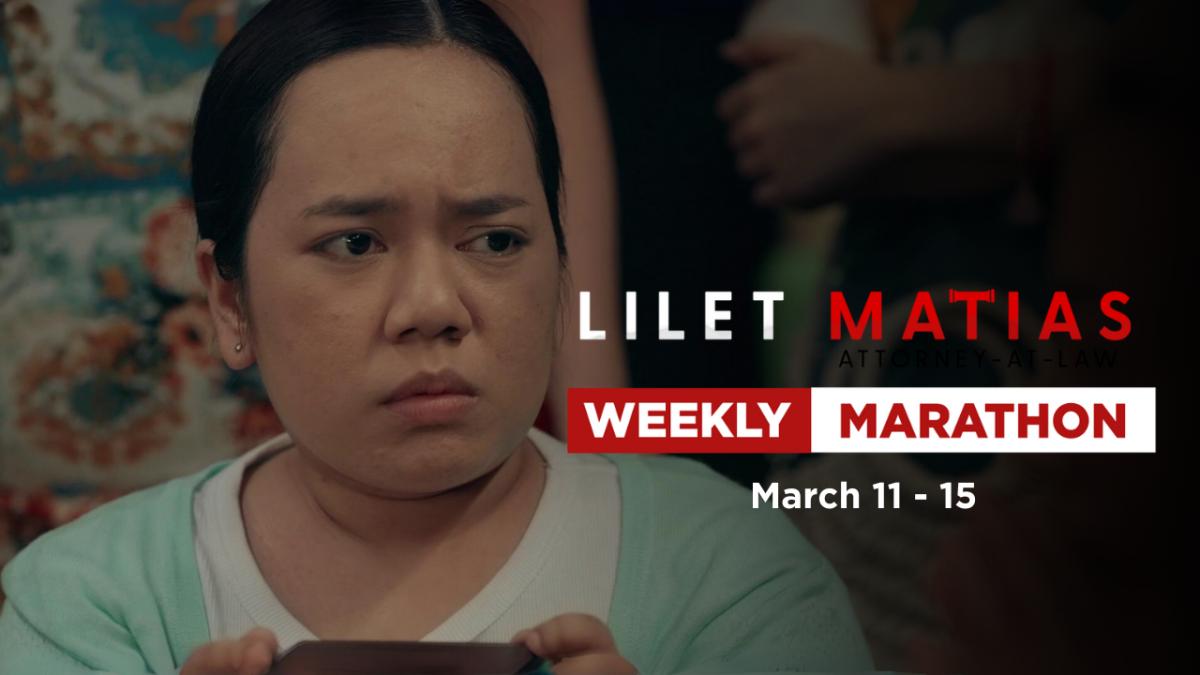 Lilet Matias, AttorneyAtLaw Weekly Marathon March 1115, 2024