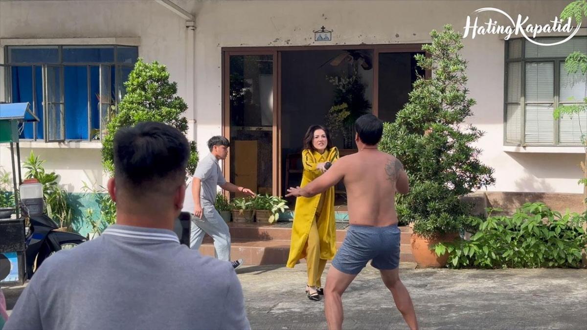 Hating Kapatid Behind the scenes of Roselle and Darius' fight