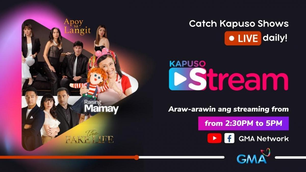 Kapuso Stream Apoy Sa Langit Raising Mamay The Fake Life