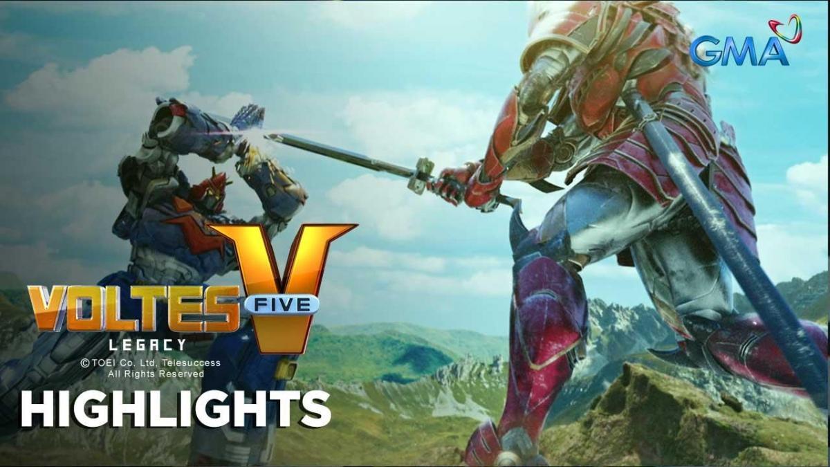 Voltes V Legacy: Voltes V and Gardo's fierce rematch! (Episode 23 ...