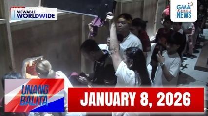 Unang Balita sa Unang Hirit Part 1 JANUARY 8 2026
