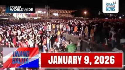 Unang Balita sa Unang Hirit (Part 1) January 9, 2026