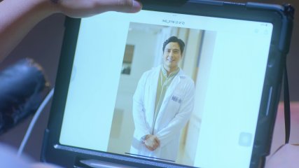 alfred vargas in unica hija  