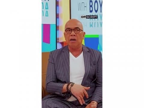 OFF SCRIPT: Boy Abunda on how he use social media