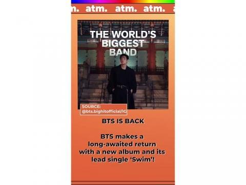 BTS returns with their newest album 'Arirang' and lead single 'Swim!' | Kapuso Buzz