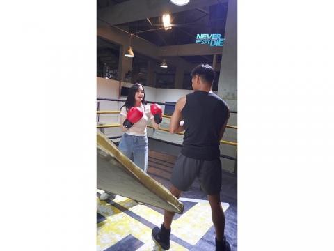 Never Say Die: Jillian and Eman sparring | Online Exclusive