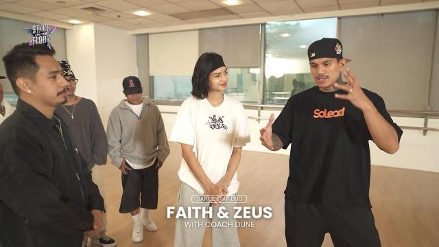 Stars on the Floor: BTS rehearsal with Faith, Zeus | Online Exclusive
