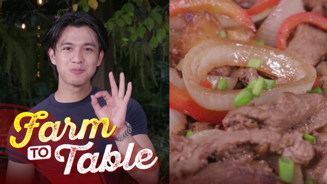 Jeff Moses, HOUSEHUSBAND ang datingan sa kanyang lola's recipe! | Farm To Table