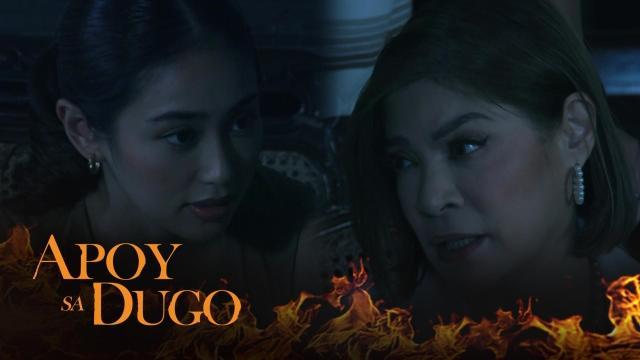 Apoy Sa Dugo: Vanessa comforts a terrified Sylvia! (Episode 
