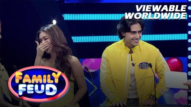 Family Feud: YASSER MARTA AT ROBB GUINTO, NASUKAT ANG CHEMISTRY SA SURVEY BOARD! (Episode 926)