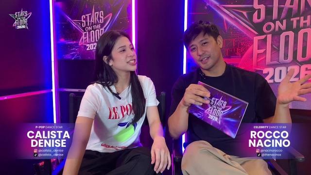 'Stars on the Floor' 2026: Rocco, Denise play 'Word Chain'