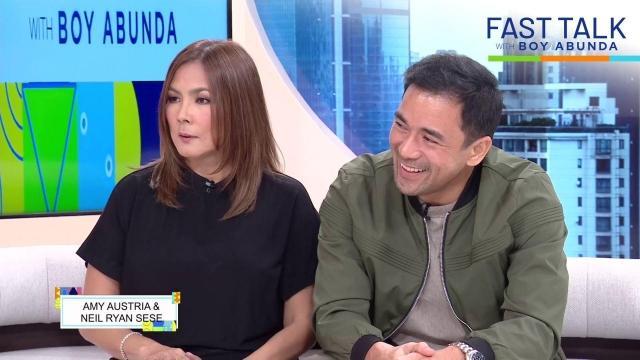 Fast Talk with Boy Abunda: Neil and Amy share the 