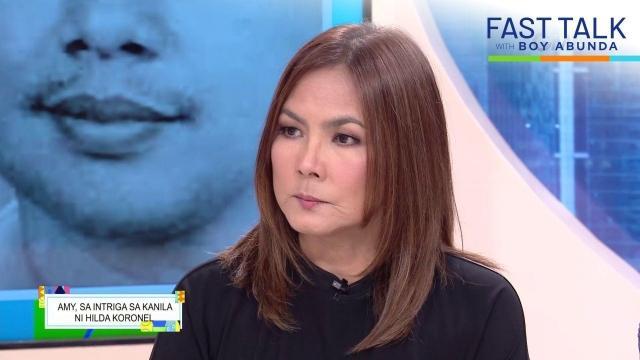 Fast Talk with Boy Abunda: Amy Austria at Hilda Ko
