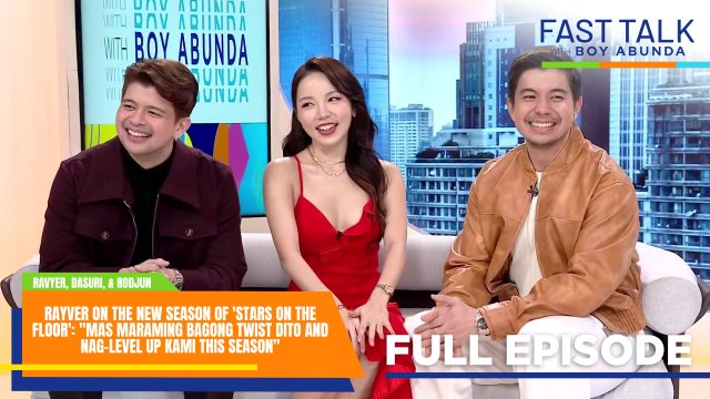Fast Talk with Boy Abunda: Rayver, may pasilip sa 'Stars on the Floor' Season 2 (Full Episode 789)