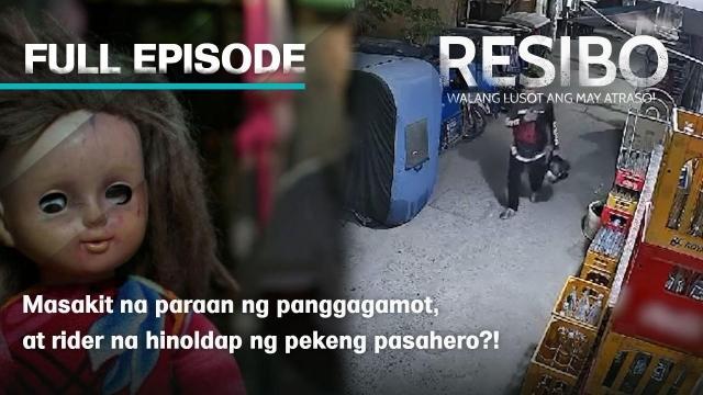 Masakit na paraan ng panggagamot, at rider na hinoldap ng pe