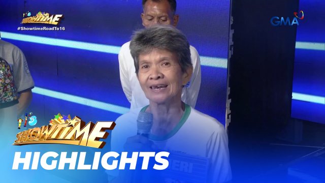 It's Showtime: Street sweeper, may mensahe para sa mga MAKALAT! (Laro, Laro, Pick)