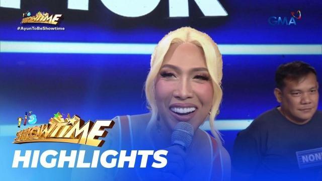 It's Showtime: 'Maling-mali si kabayo!' Vice Ganda, pinagtutulungan nina Vhong at Jhong!