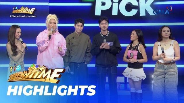 It's Showtime: MikBrent, pasok sa jackpot round! (Laro, Laro, Pick)