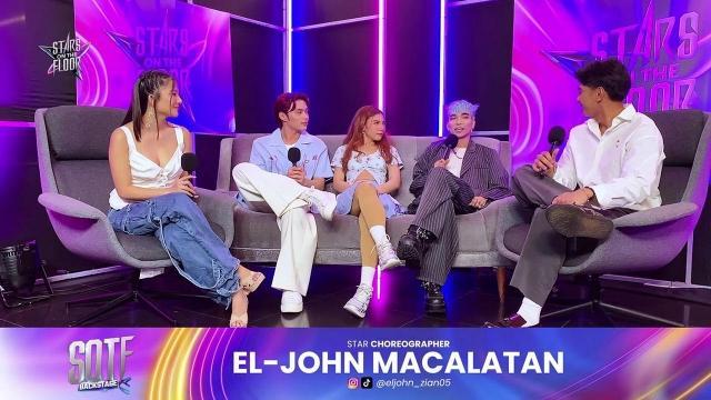Stars on the Floor: Coach El-John reacts to VXON Patrick, Kakai | Online Exclusive