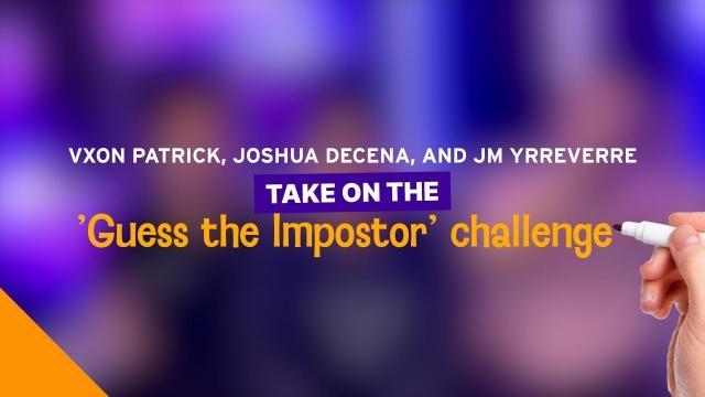 Stars on the Floor: VXON Patrick, Joshua, and JM take on the 'Guess the Impostor' challenge!