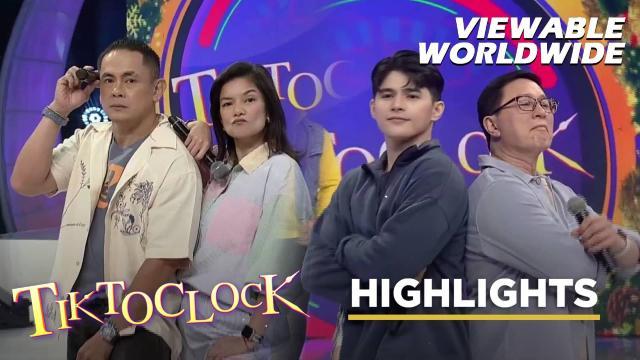 TiktoClock: Eric Quizon at Meryll Soriano, kumasa sa 'Name that Sound'