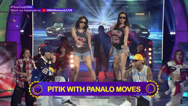 TiktoClock: Pitik with panalo moves