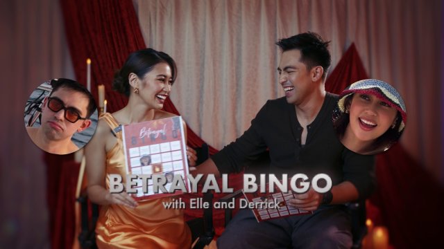'Apoy sa Dugo:' Elle Villanueva and Derrick Monasterio take on the 'Betrayal Bingo Card'