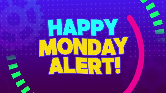 TiktoClock: Happy Monday alert!