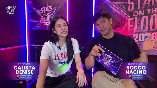 'Stars on the Floor' 2026: Rocco, Denise play 'Word Chain'