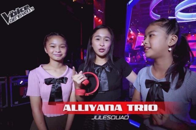 Alliyana Trio The Voice Generations 
