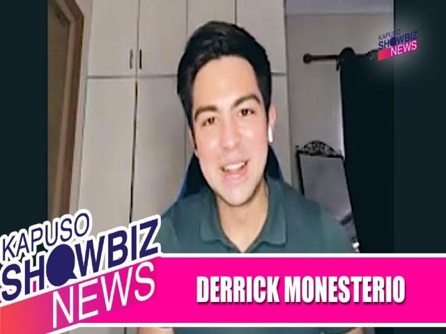 Kapuso Showbiz News feature with Derrick Monasterio