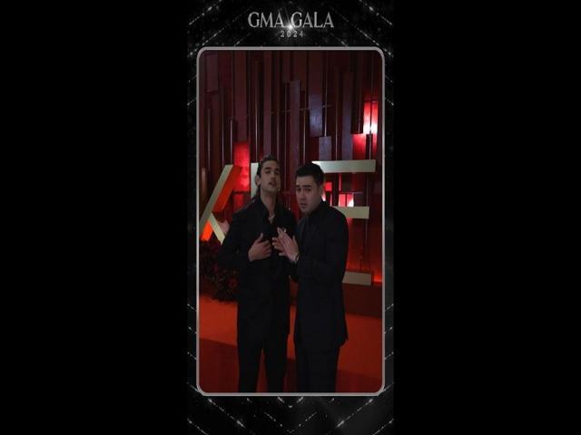 GMA Gala 2024, Andre Paras, Kobe Paras 