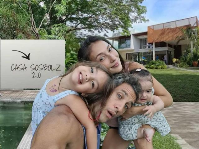 Solenn Heussaff and Heussaff family